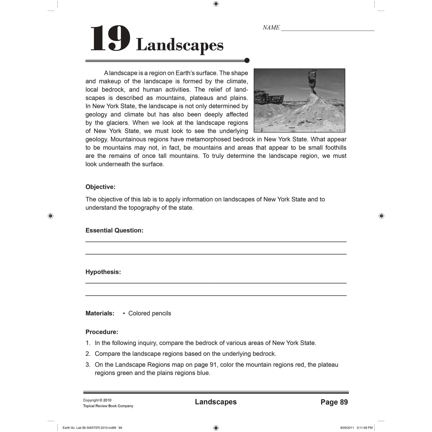 Earth Science Investigations - 3rd Edition
