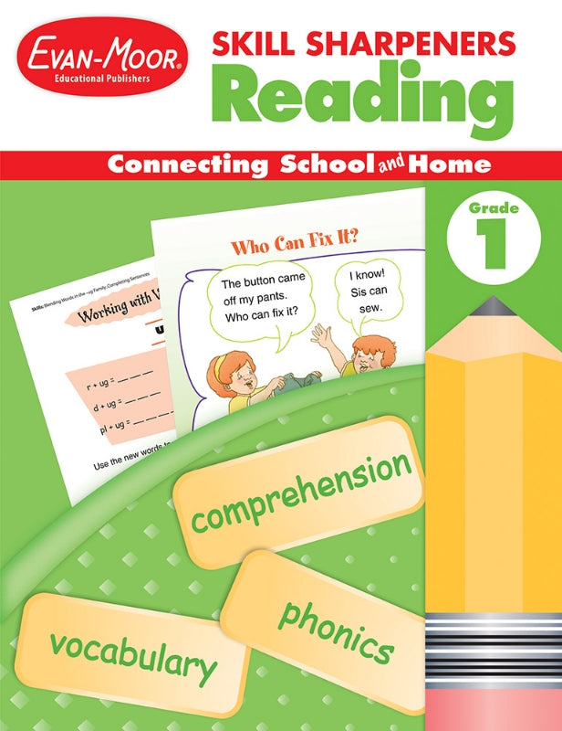 Skill Sharpeners: Reading, Grade 1 - Activity Book