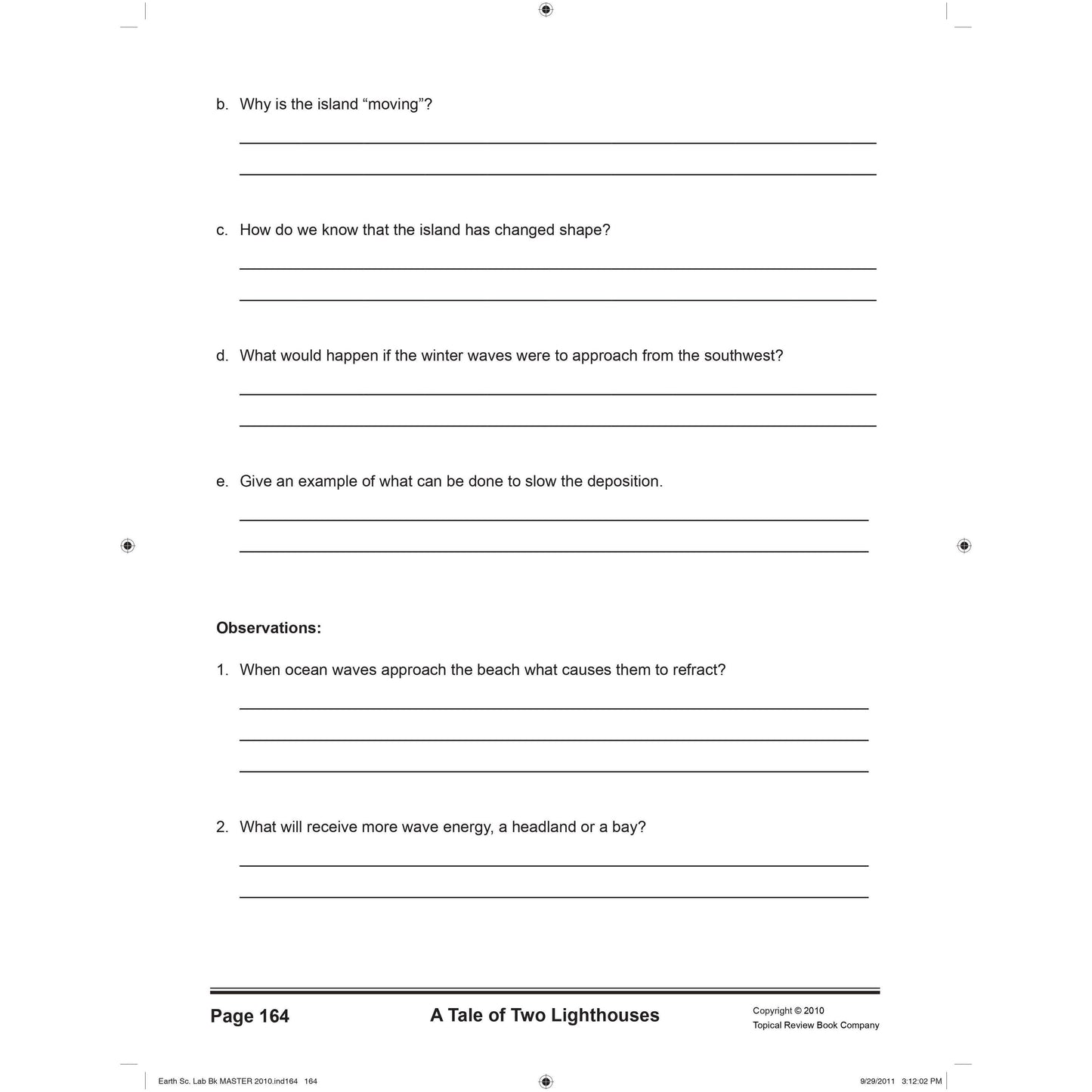 Earth Science Investigations - 3rd Edition