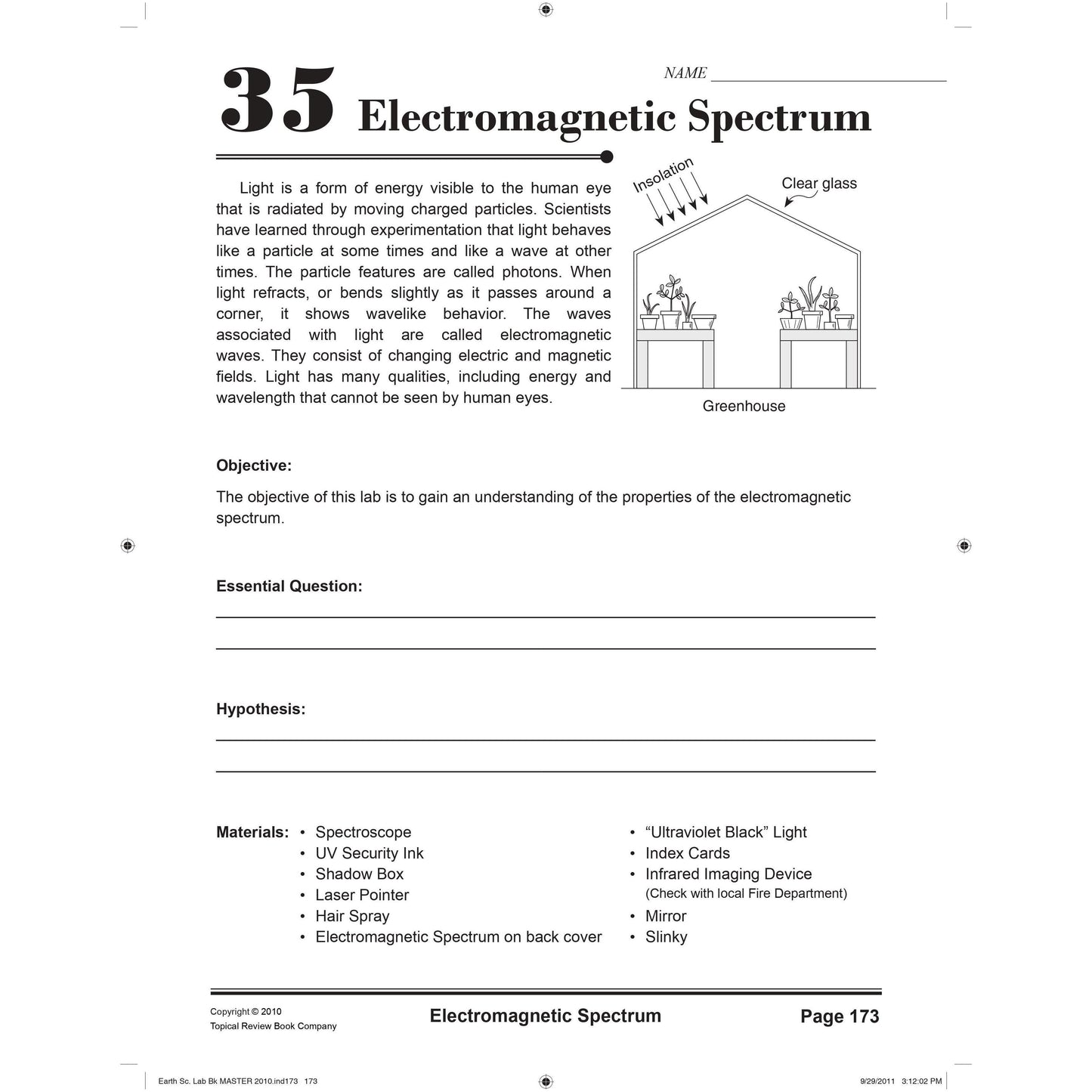 Earth Science Investigations - 3rd Edition