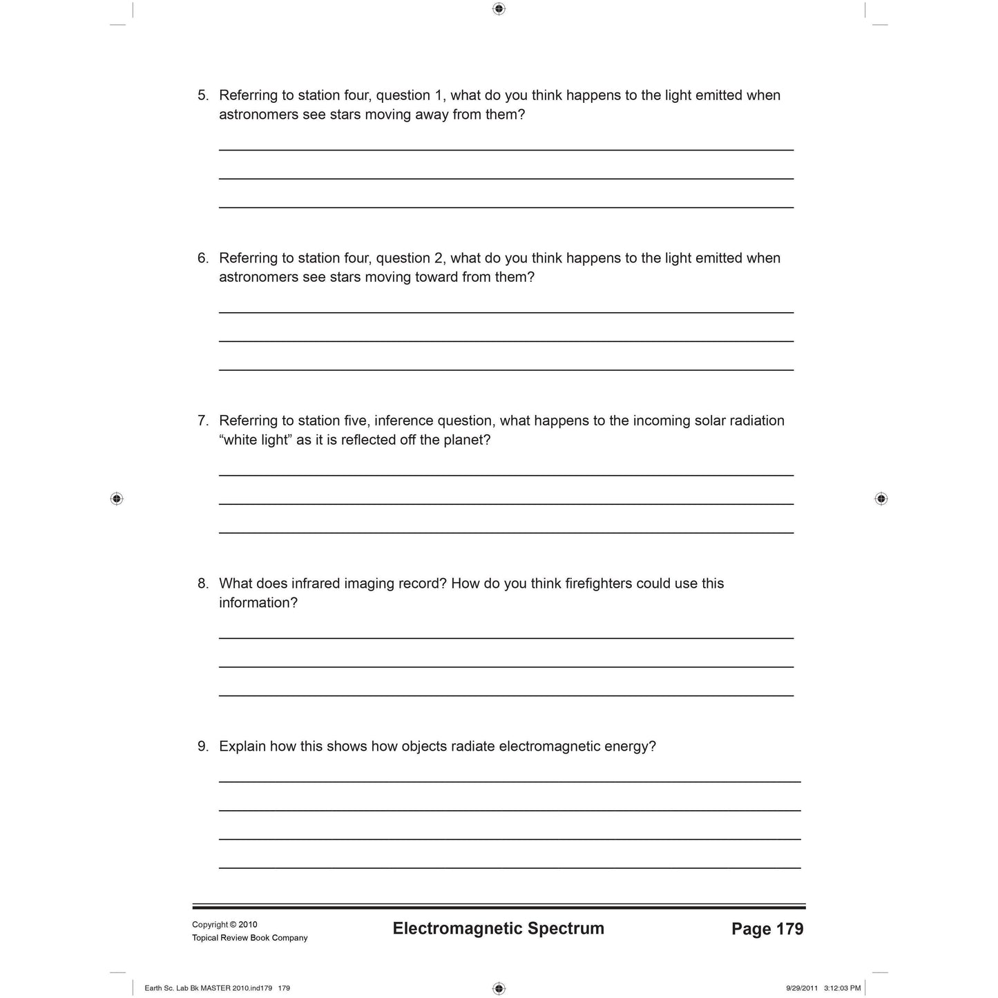 Earth Science Investigations - 3rd Edition