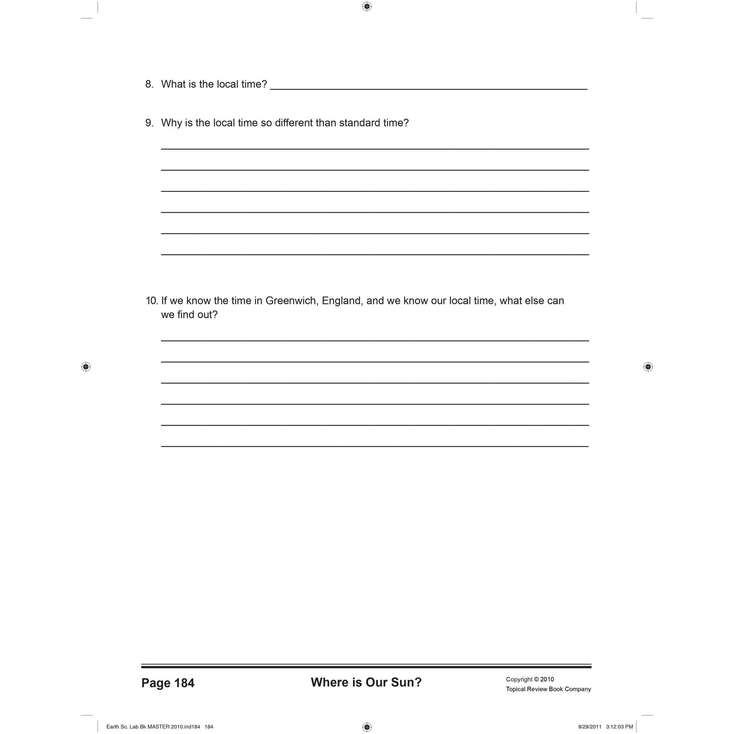 Earth Science Investigations - 3rd Edition