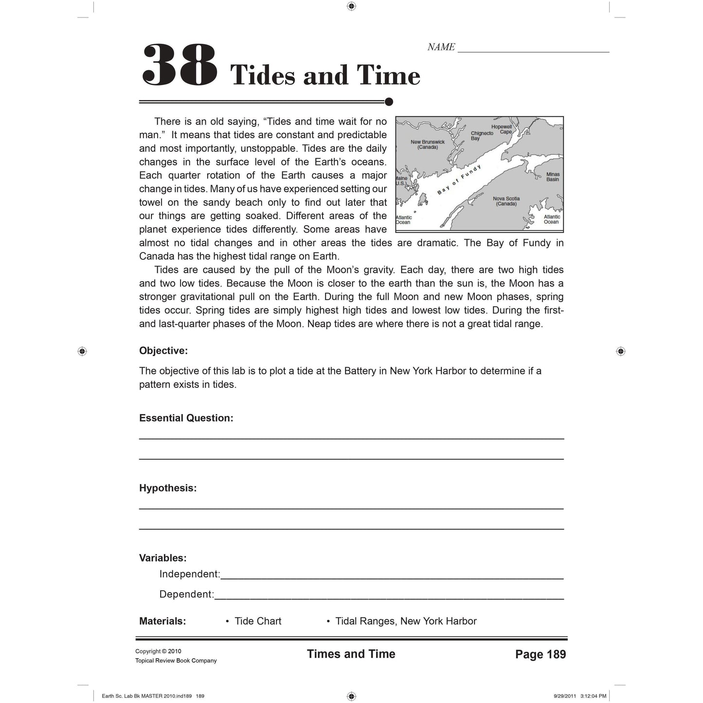 Earth Science Investigations - 3rd Edition