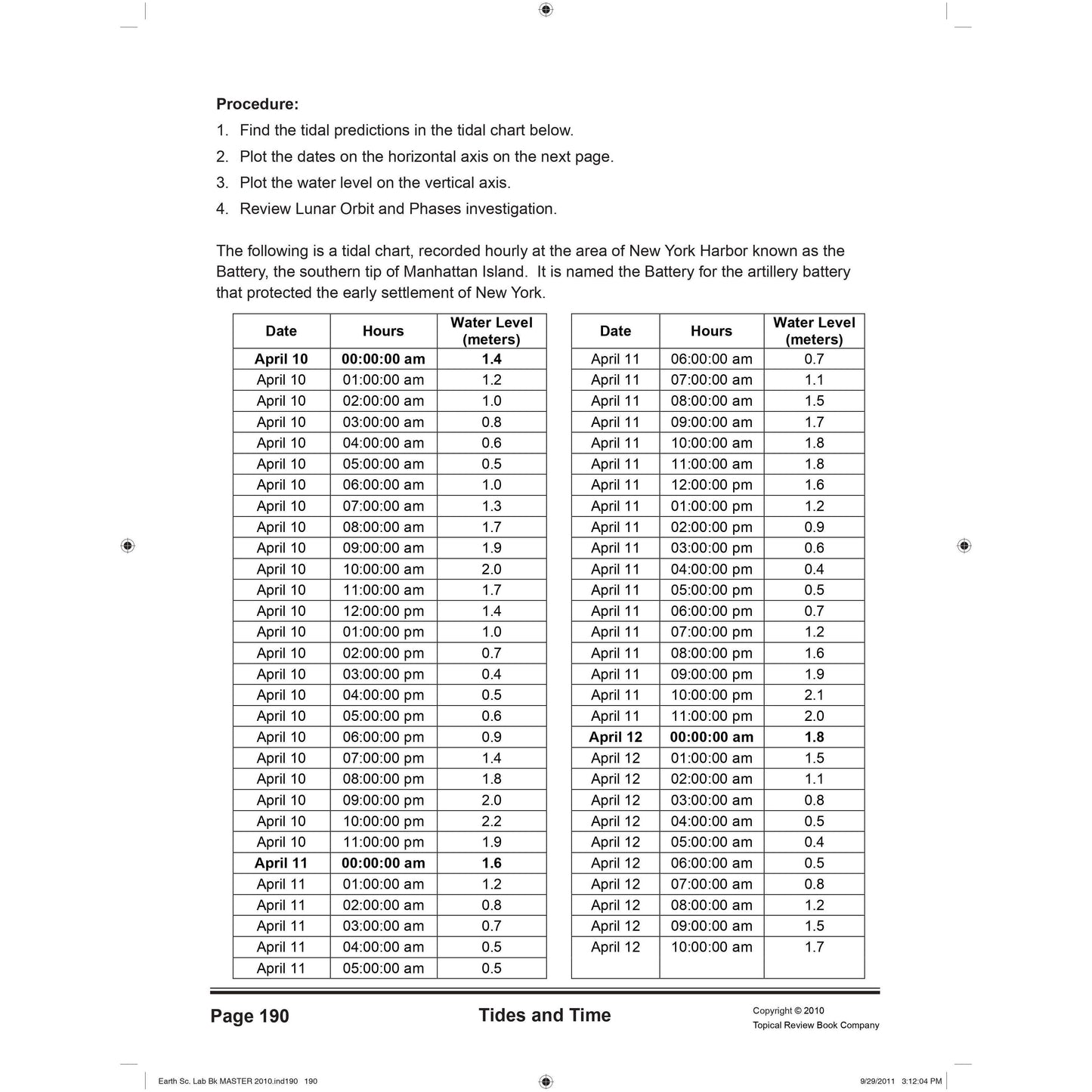 Earth Science Investigations - 3rd Edition