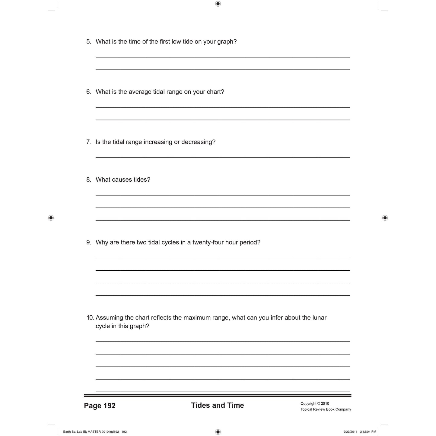 Earth Science Investigations - 3rd Edition