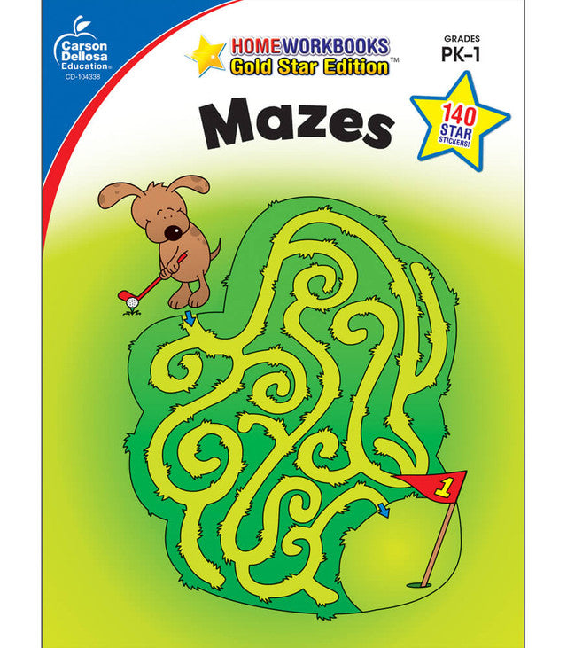 Home Workbooks Mazes Activity Book Grade PK-1