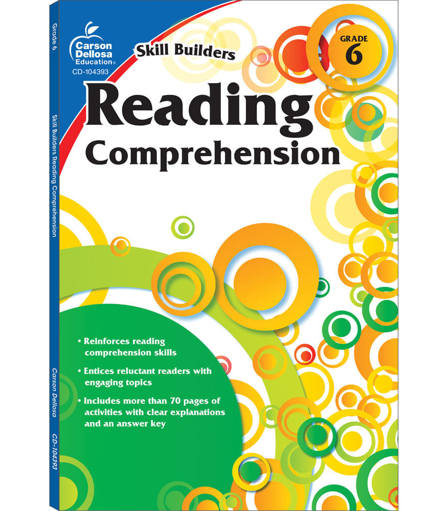 Skill Builders Reading Comprehension Workbook Grade 6 Paperback