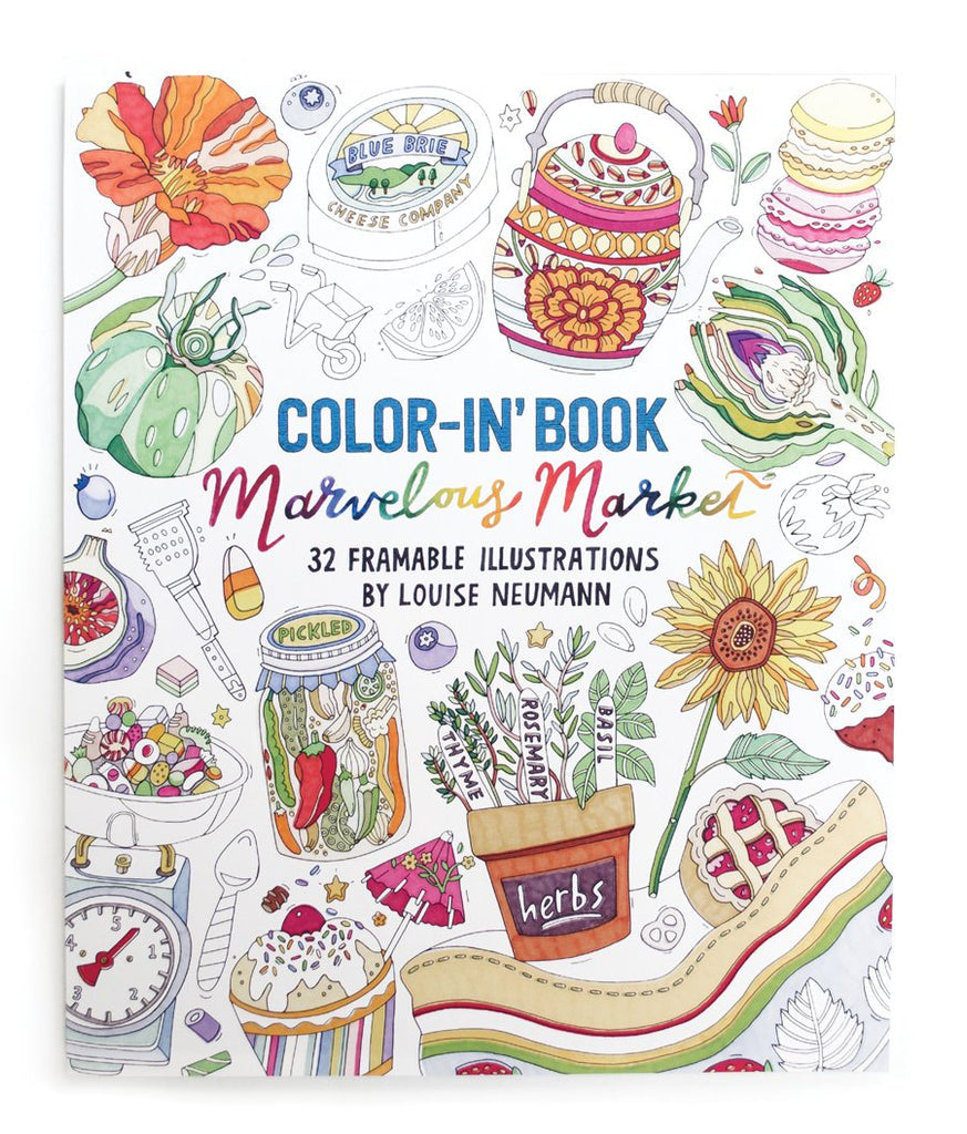 Marvelous Market Color in Book