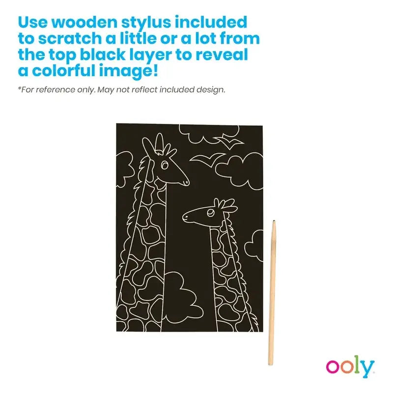 Magical Unicorn Scratch and Scribble Scratch Art Kit