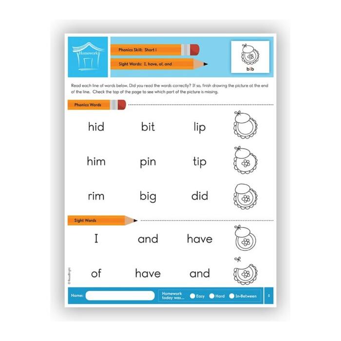 Homework Book – Level One