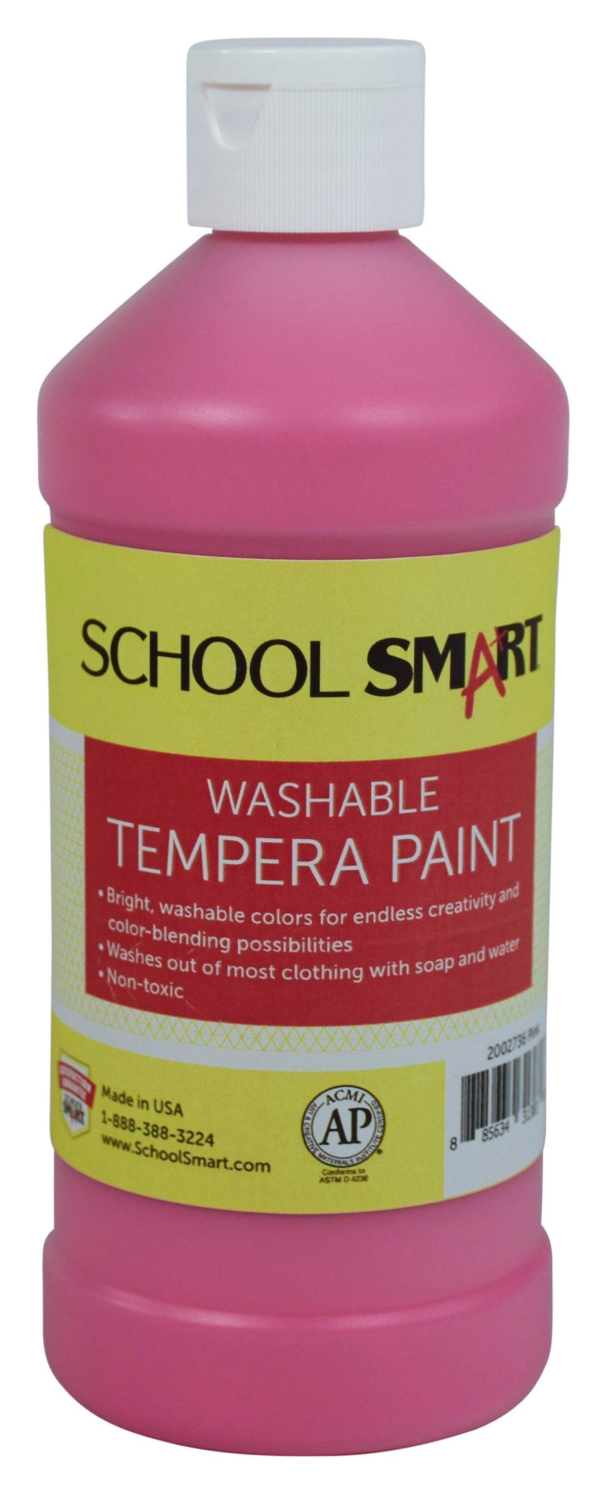 PAINT: Washable Tempera, Red,16oz