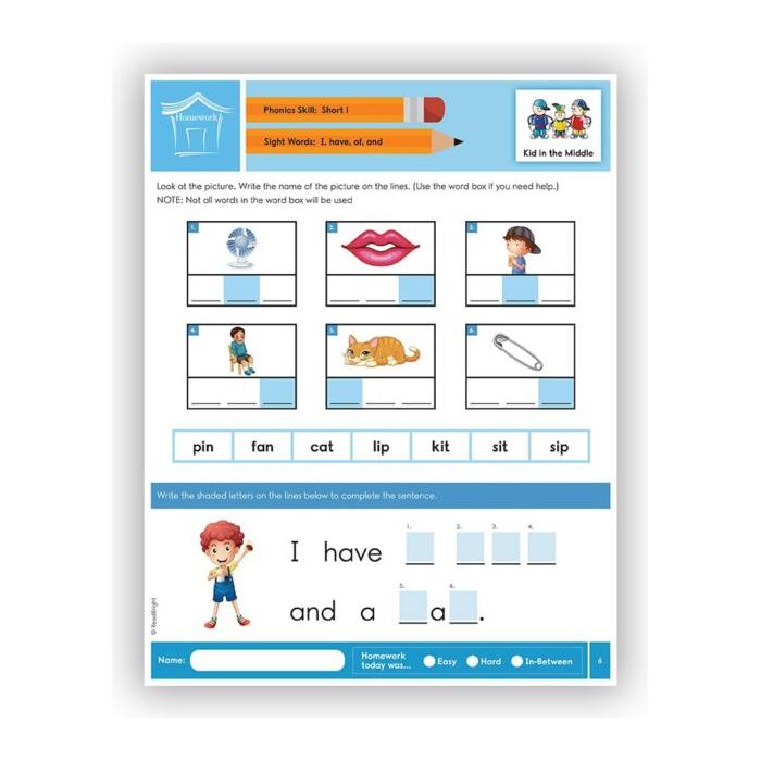 Homework Book – Level One