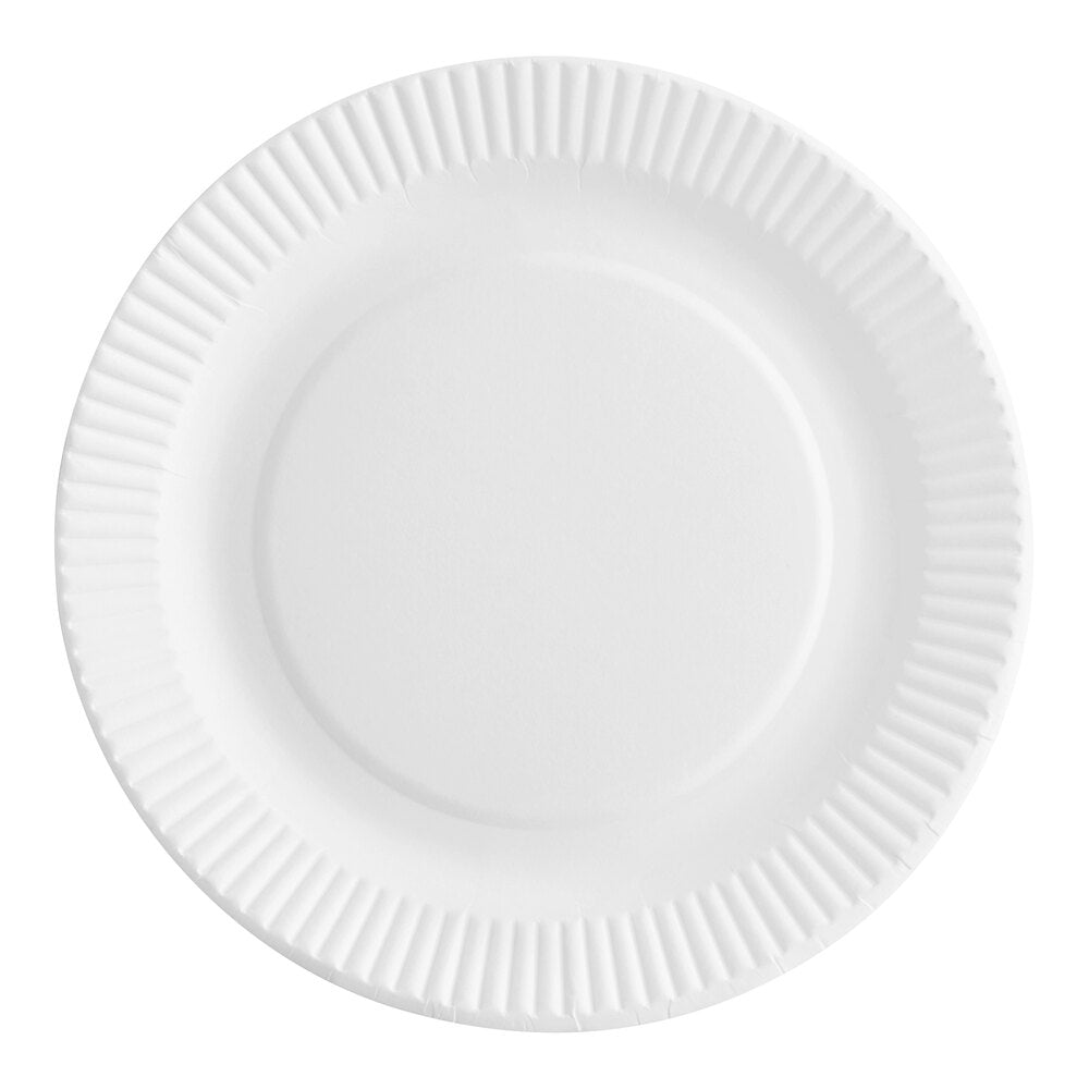 PLATE: Paper plates, 6", 100pk