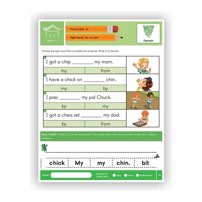 Homework Book – Level One