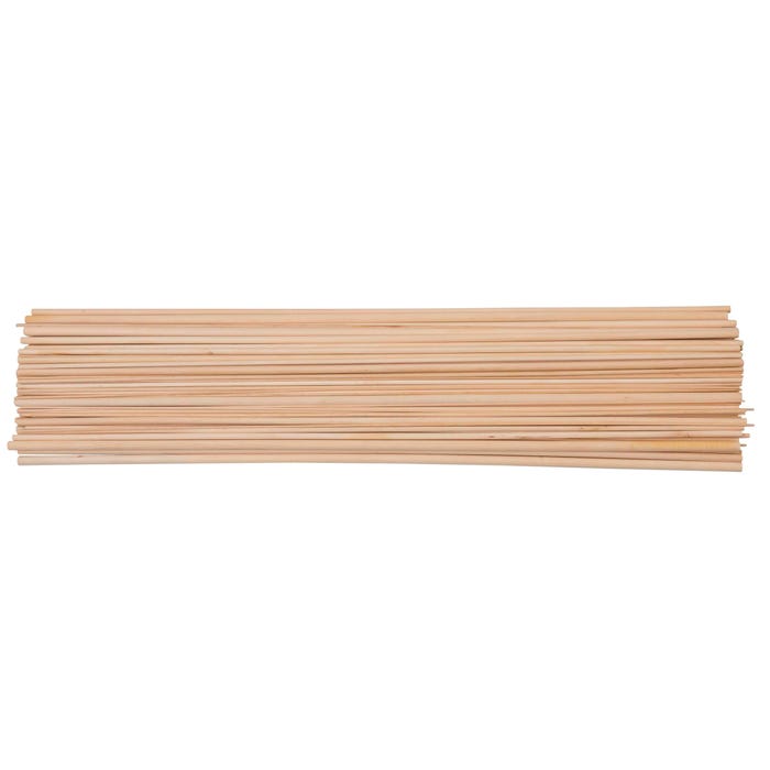 DOWEL: Wood, 1/4 x 12", 12/pk