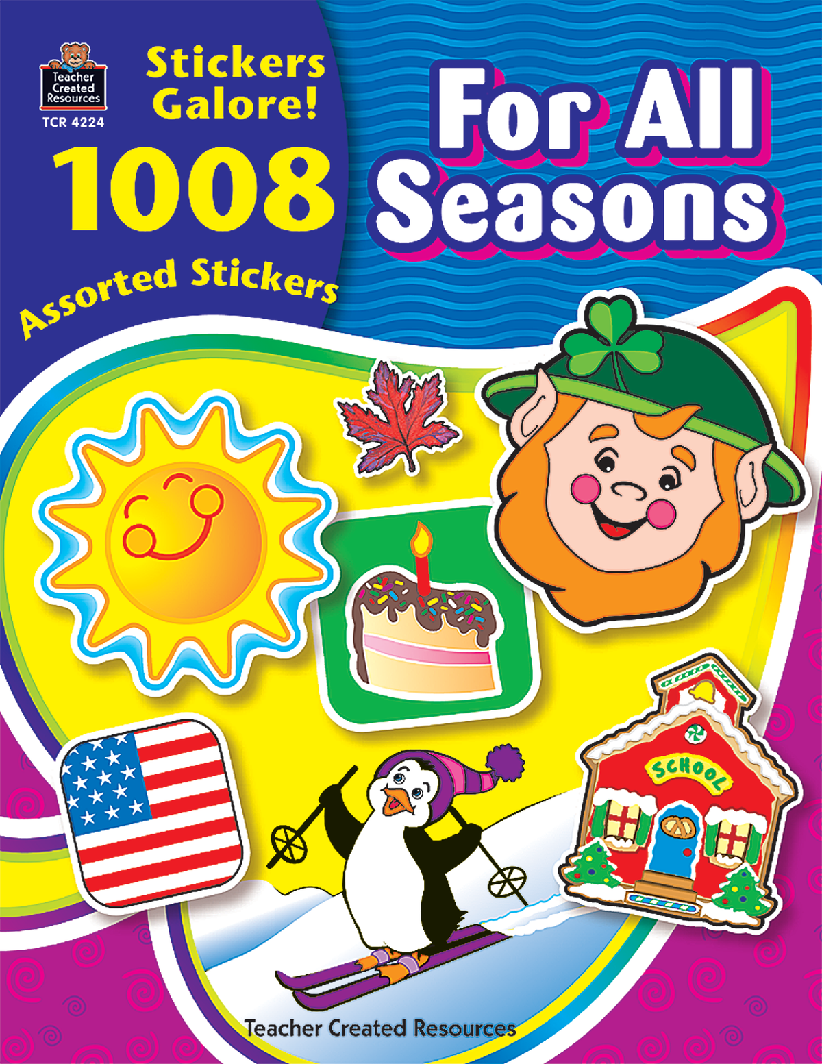 STICKER: Sticker Book, For All Reasons, 1008/PK