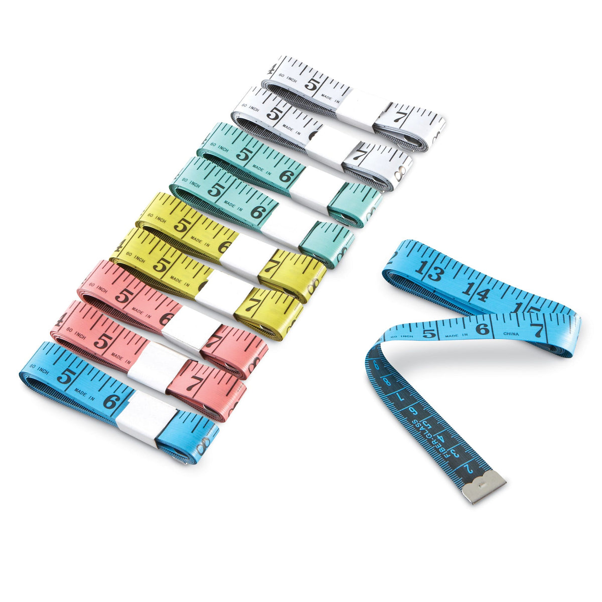 MEASURING: TAPE: Vinyl, 60", any color, in/cm