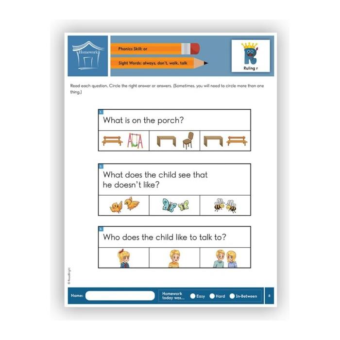Homework Book – Level Three