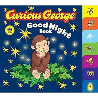 Curious George Good Night Book Tabbed- BB