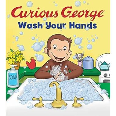 Curious George: Wash Your Hands - Board Book