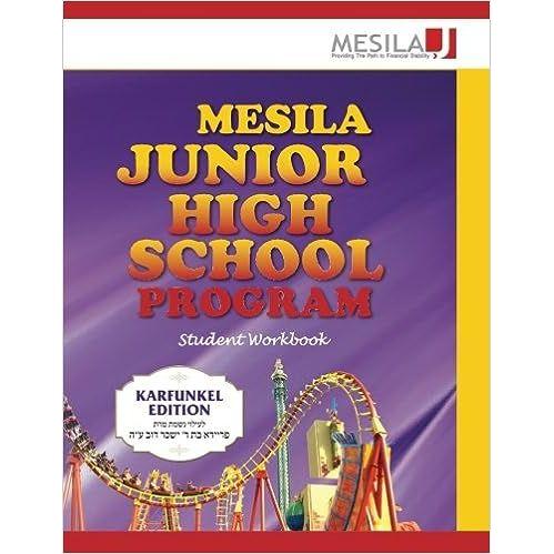 Mesila Junior High School Program: Student Workbook