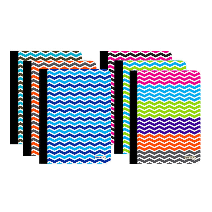 BAZIC C/R 100 Ct. Chevron Composition Book