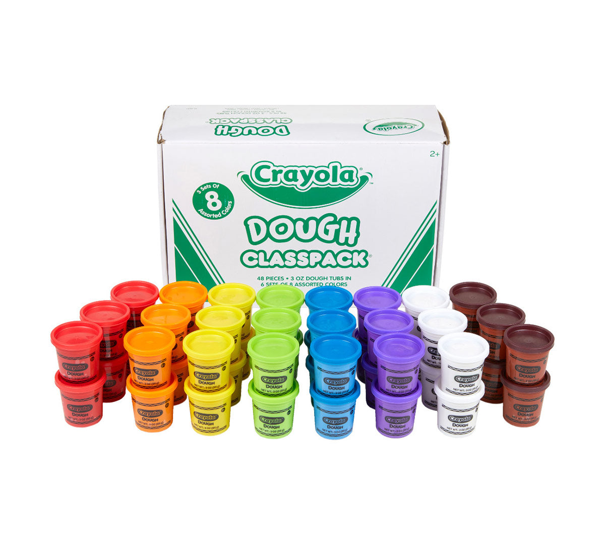 DOUGH: Play-Doh Classpack, 3oz, assorted, set/49