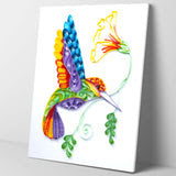 DIY Painting Kit: Hummingbird ( 16*20inch )