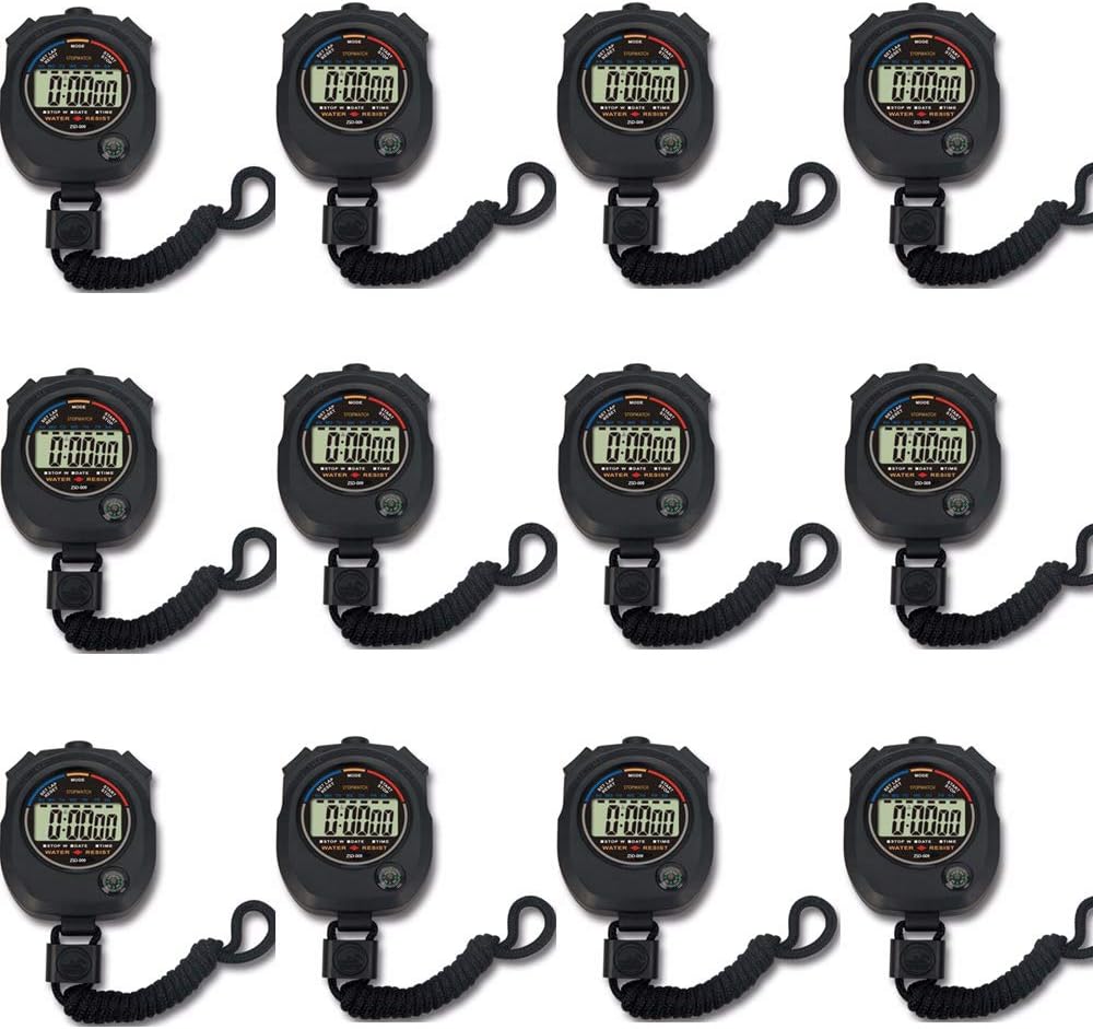 STOPWATCH: Digital, w/tab to protect battery
