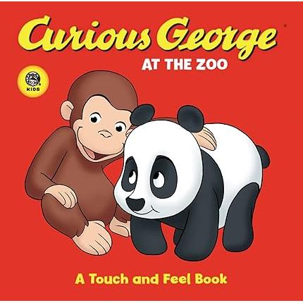 Curious George at the Zoo - Touch and Feel Board Book