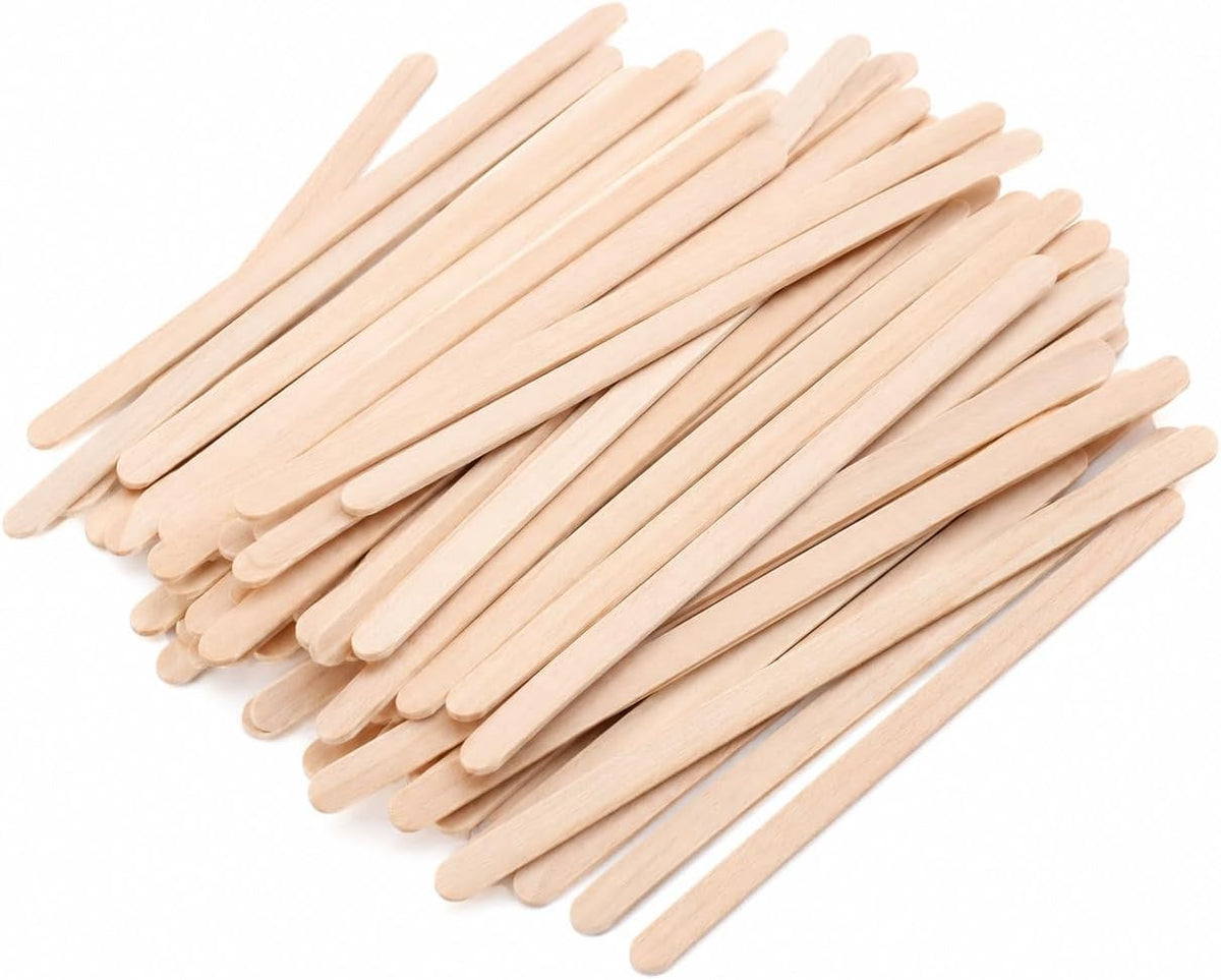 STICKS: Coffee, Wooden, Stirrer, appx. 5.5"