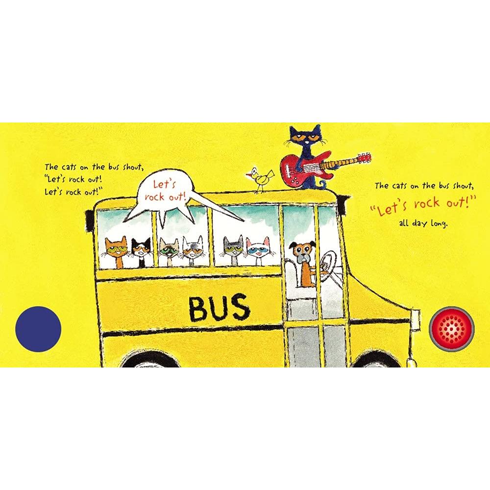 Pete the Cat: The Wheels on the Bus Sound Book