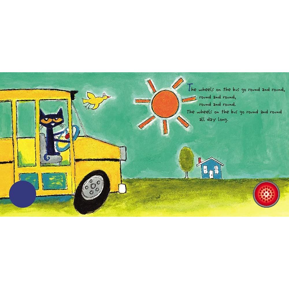 Pete the Cat: The Wheels on the Bus Sound Book