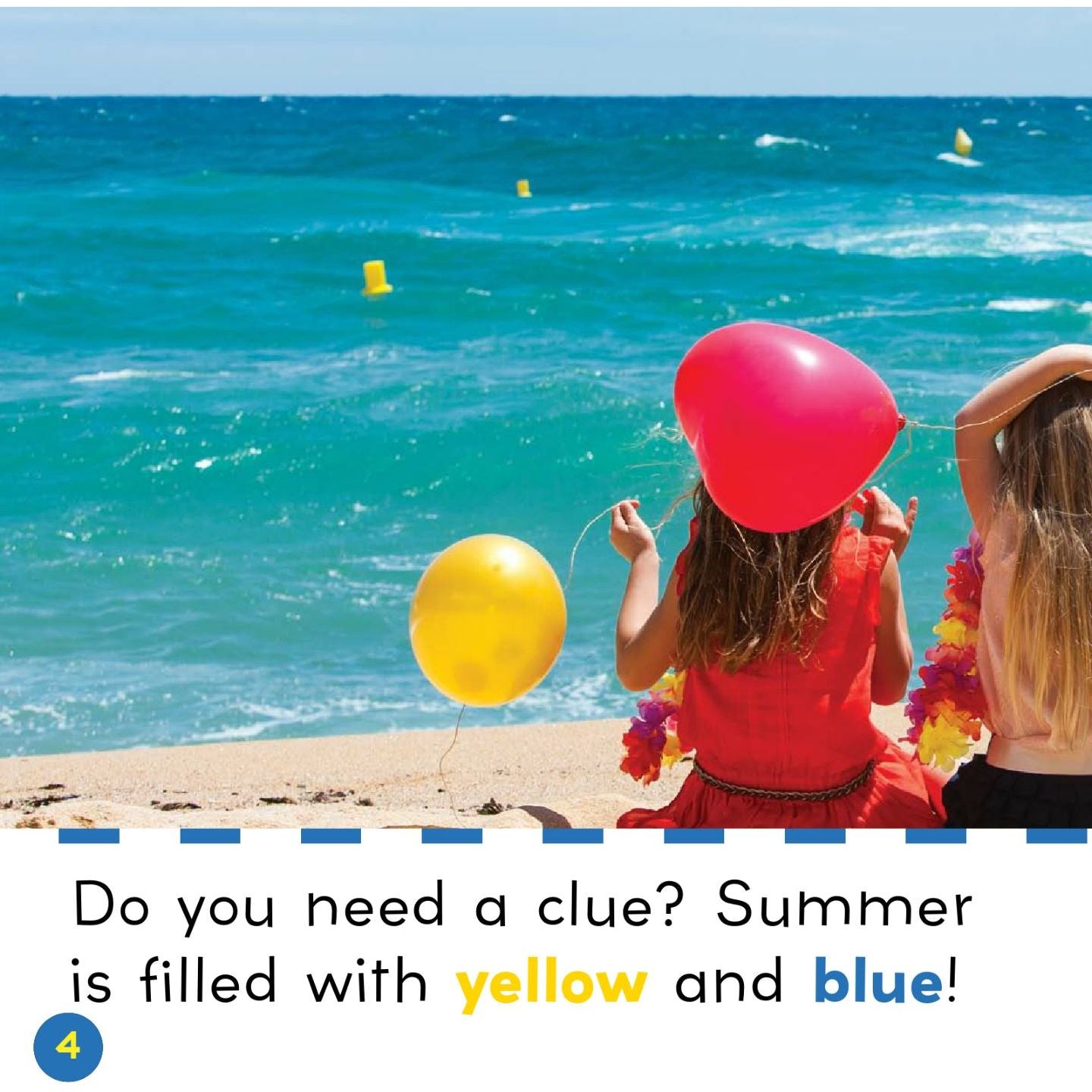 Blue and Yellow in Summer