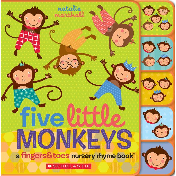 Fingers & Toes: Five Little Monkeys
