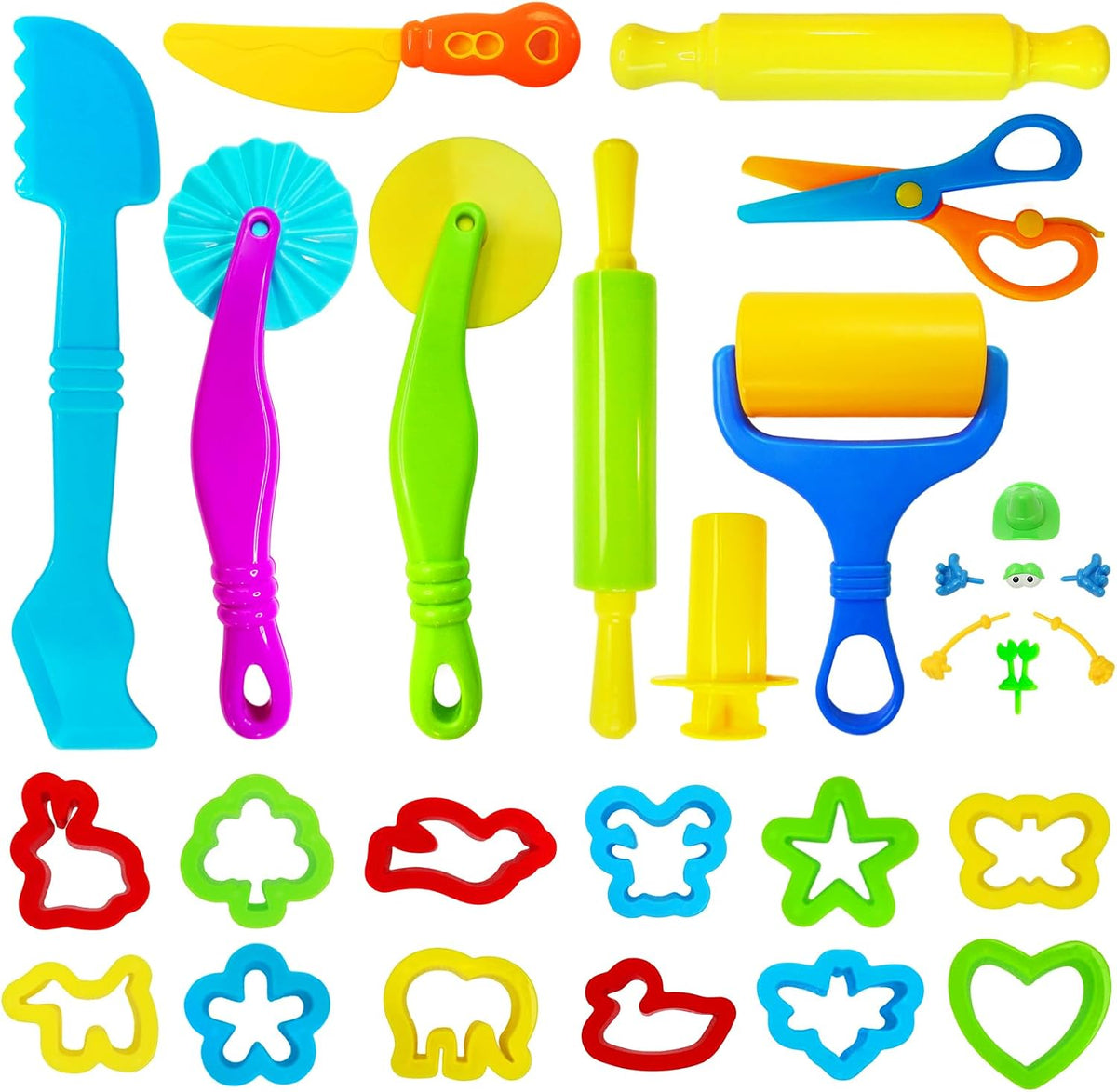 Dough Molds: Numbers, Symbols, & tools