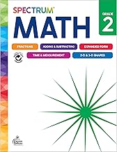 Spectrum Math Workbook, Grade 2