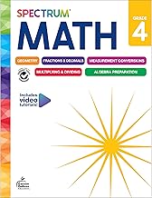 Spectrum Math Workbook, Grade 4
