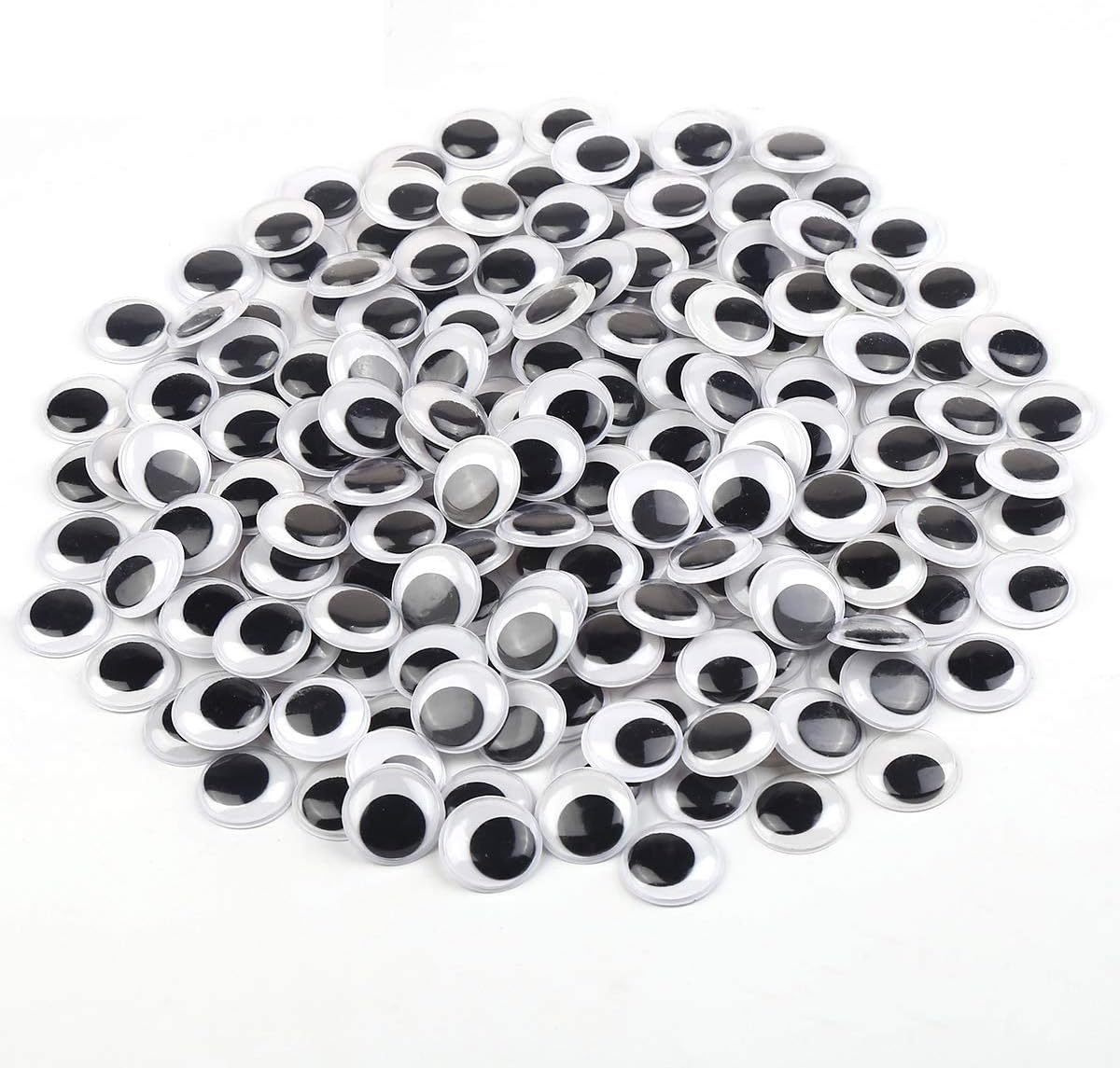 WIGGLE EYES: Gigantic Wiggle eyes (30 mm), 100/PK