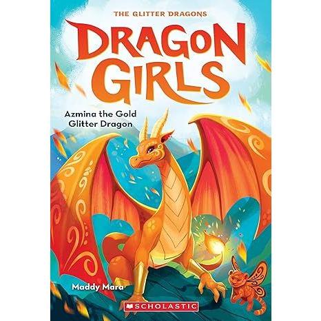 Azmina the Gold Glitter Dragon