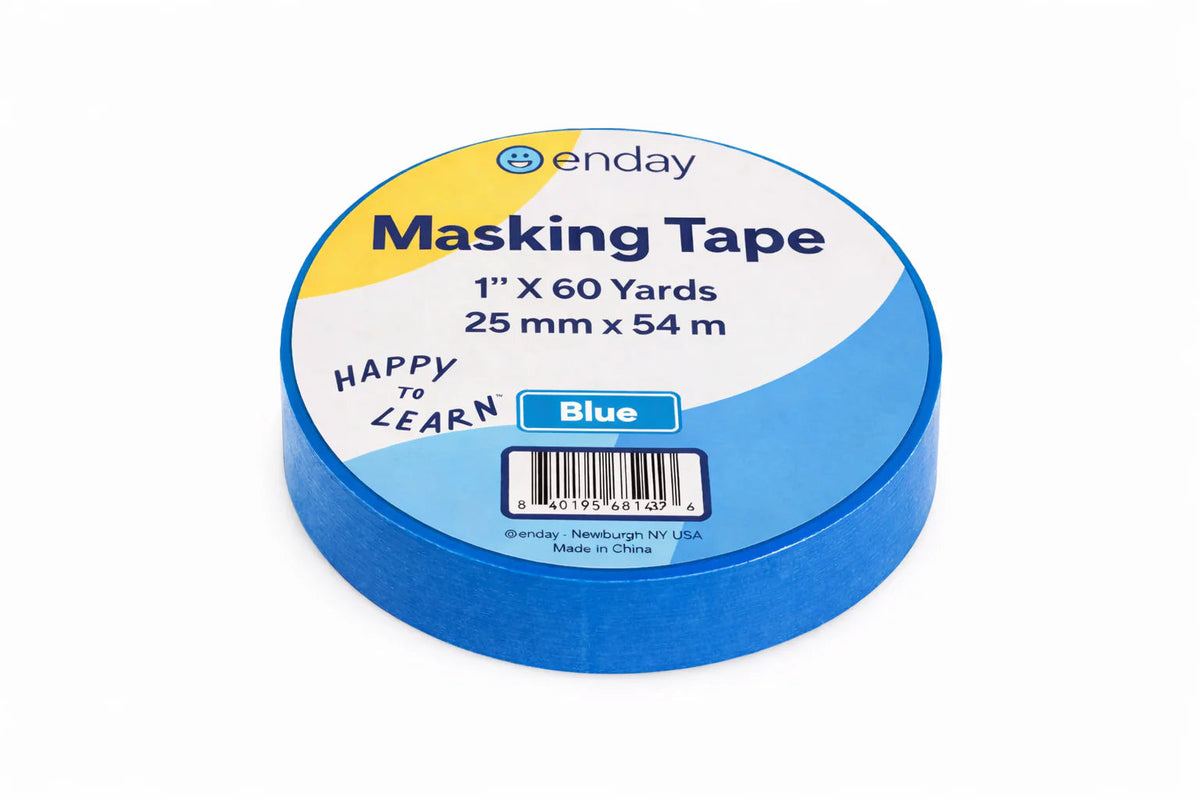 TAPE: Masking, Black, 1" x 60 yds