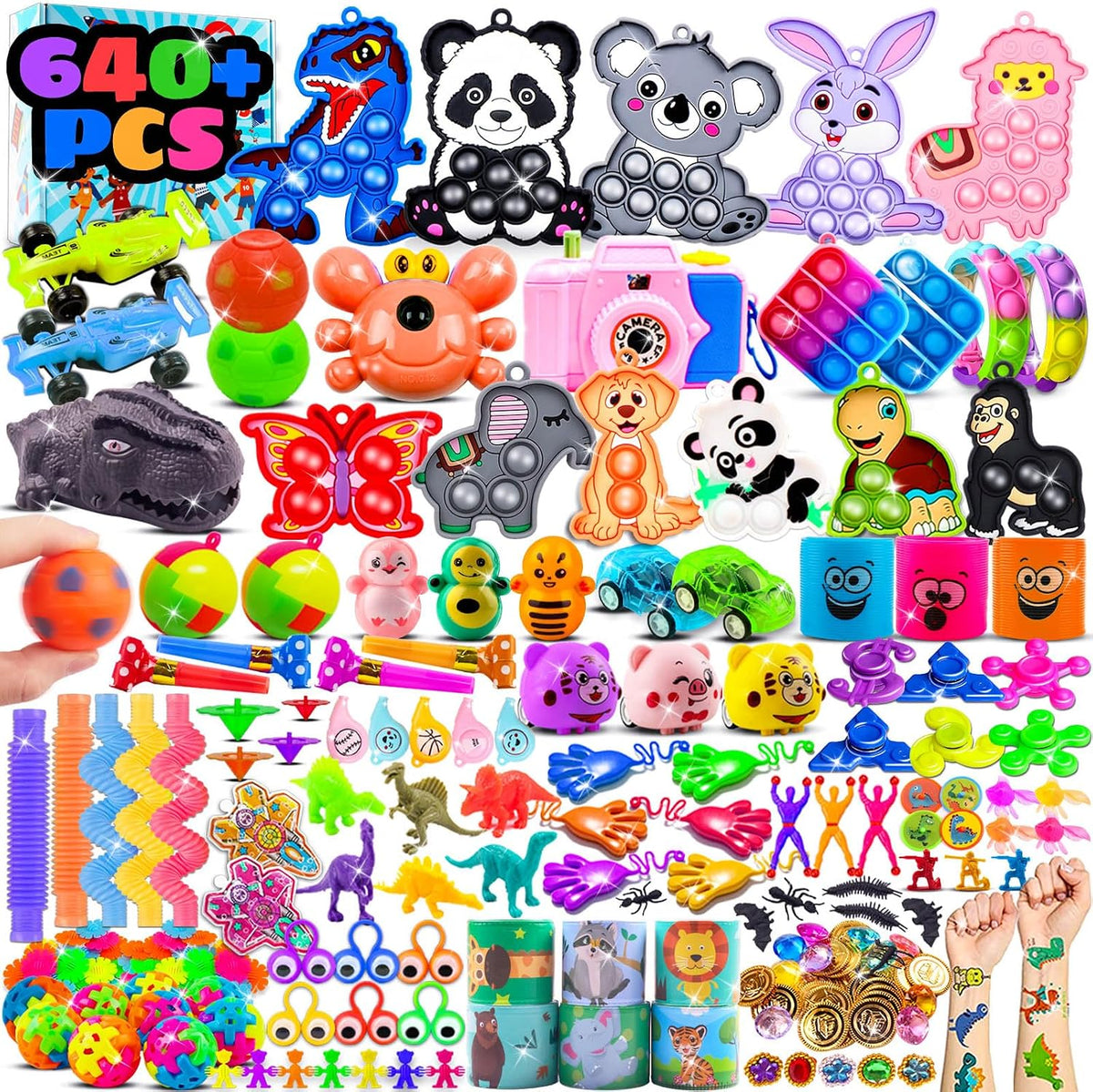 TOY: Party Favors, at least 15 different items totaling 500pcs