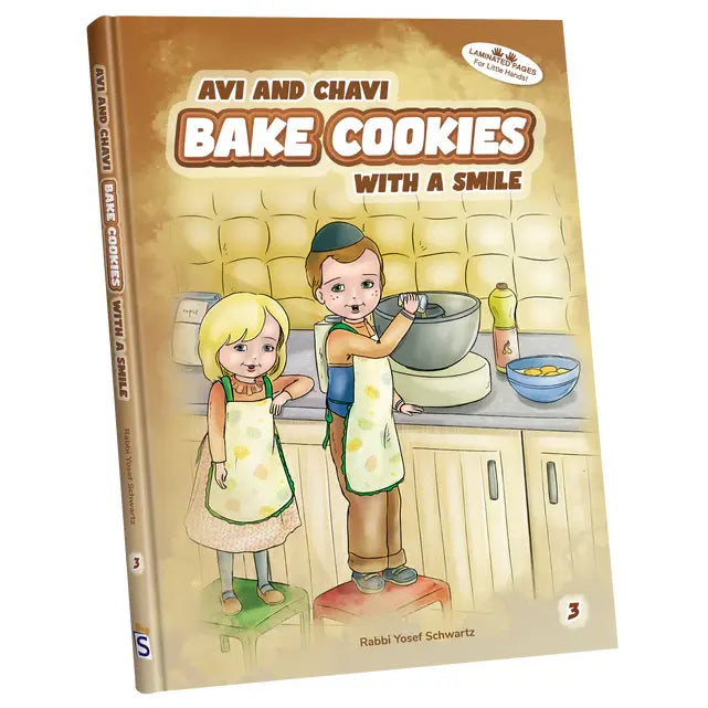 Avi and Chavi Bake Cookies with a Smile