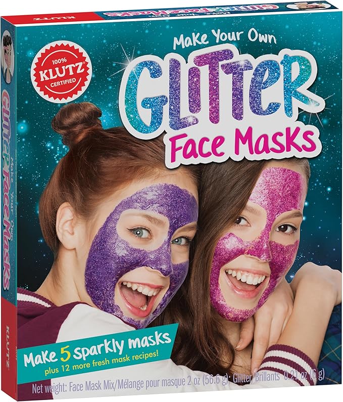Klutz Make Your Own Glitter Face Mask