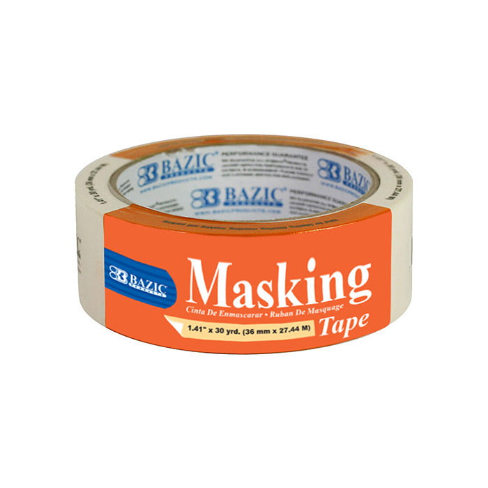 BAZIC General Purpose Masking Tape - A1 School Supplies