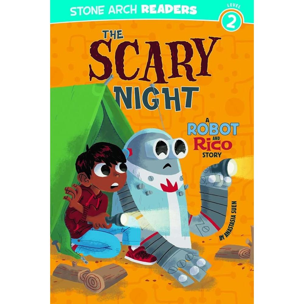 The Scary Night: A Robot and Rico Story (Stone Arch Readers. Level 2) cover image