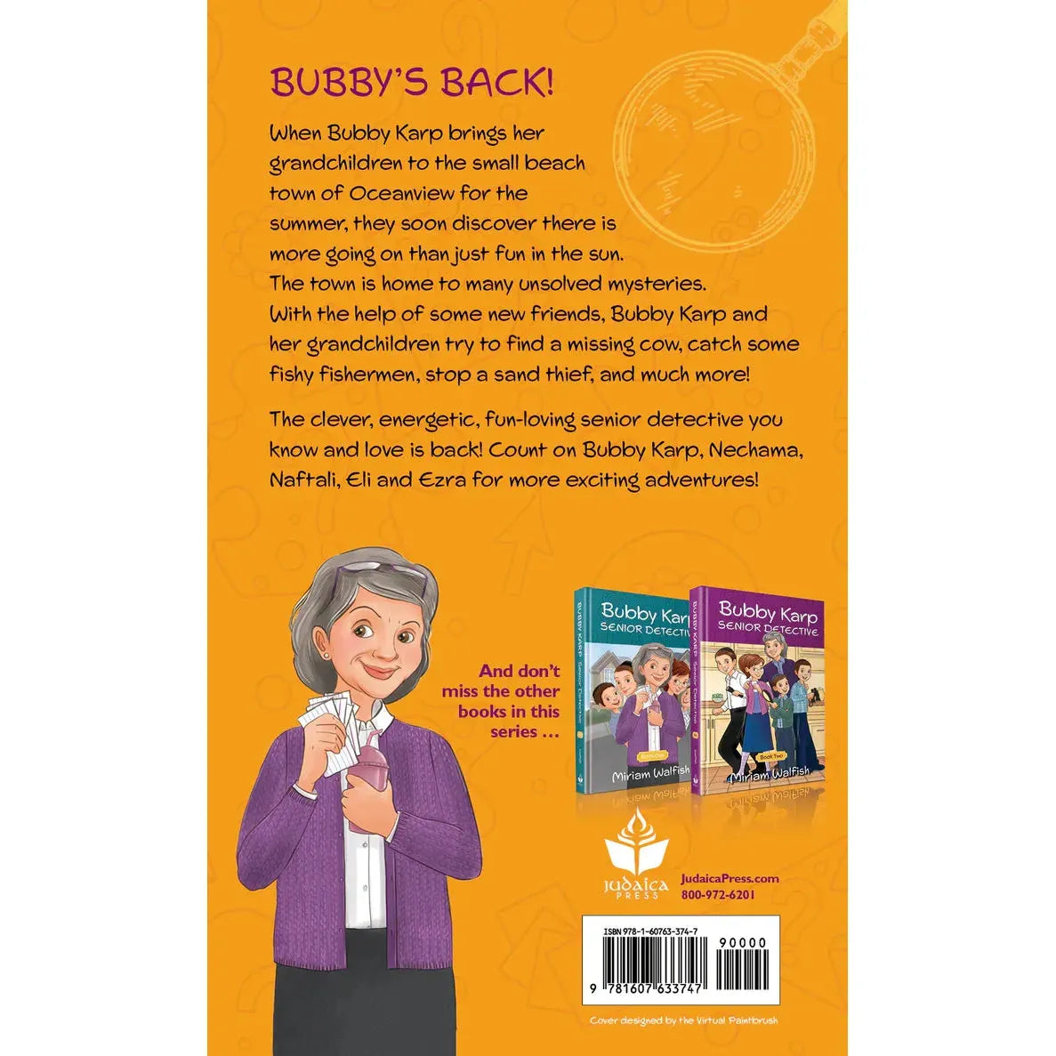 Bubby Karp, Senior Detective - Book 3