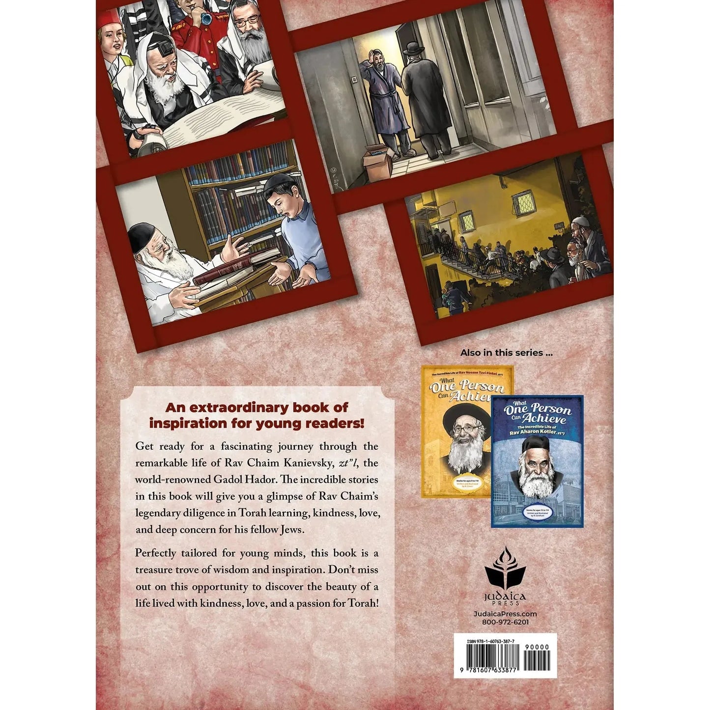 What One Person Can Achieve: The incredible life of Rav Chaim Kanievsky, zt"l