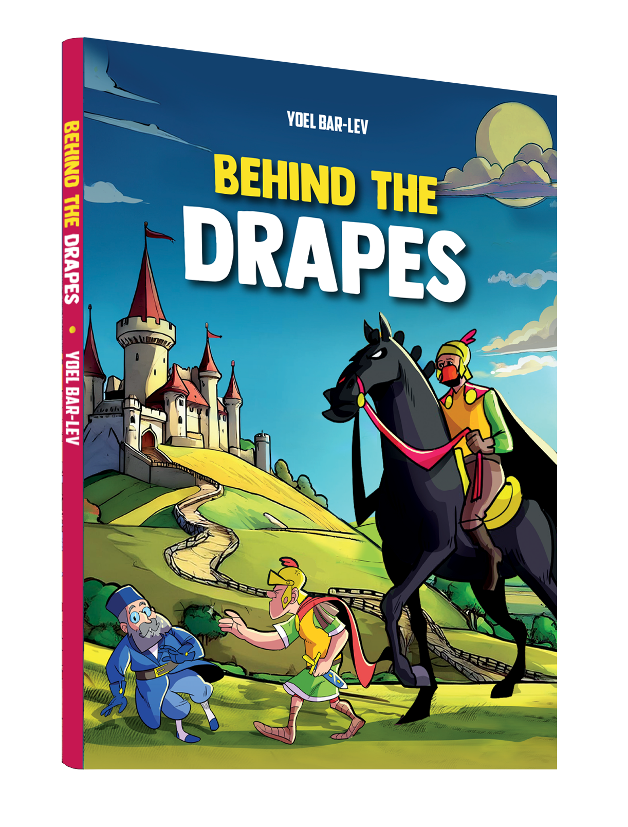 Comic Behind The Drapes