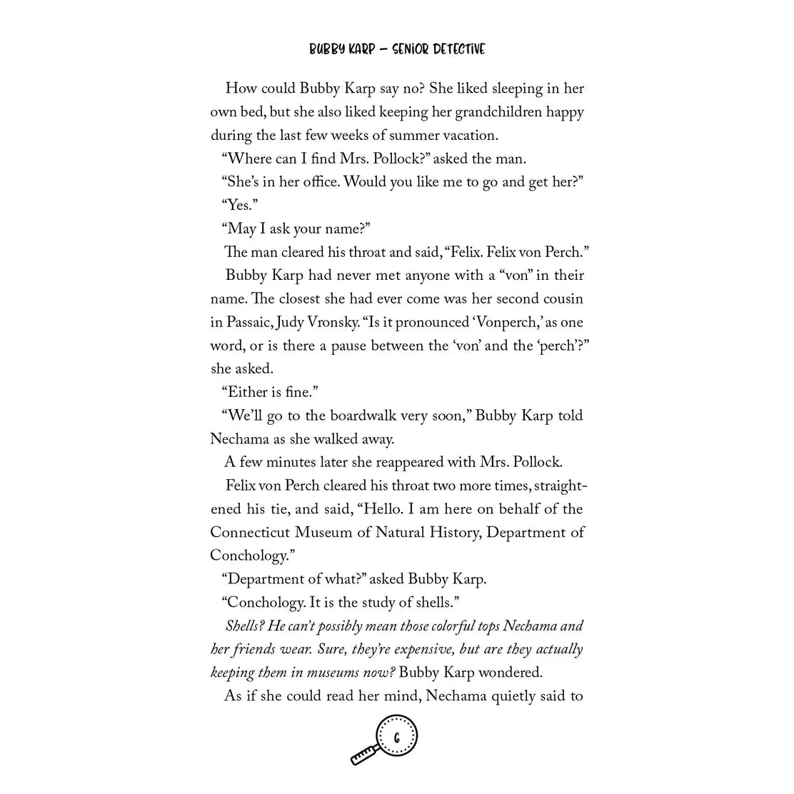 Bubby Karp, Senior Detective - Book 3